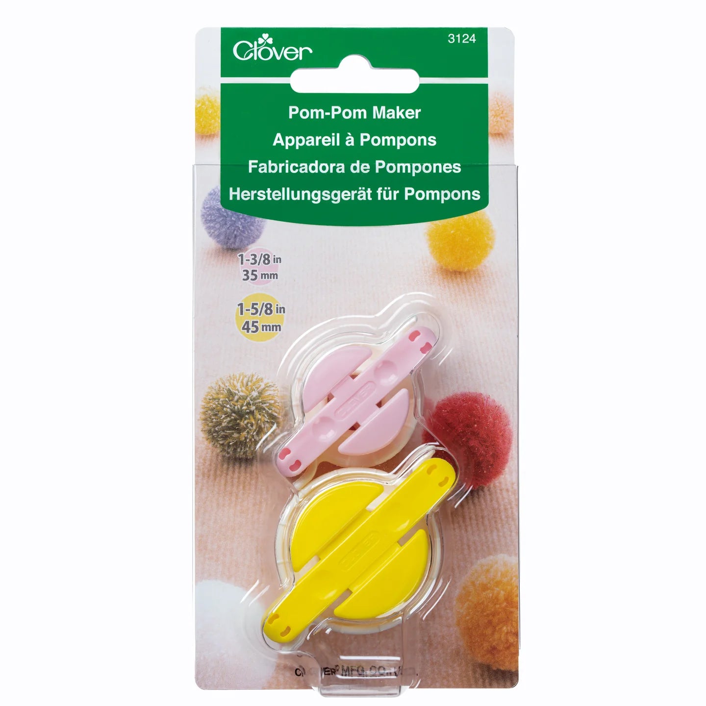 Clover Pom-Pom Maker Small 2pc