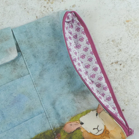 Felted Sheep Circular Needle Wrap