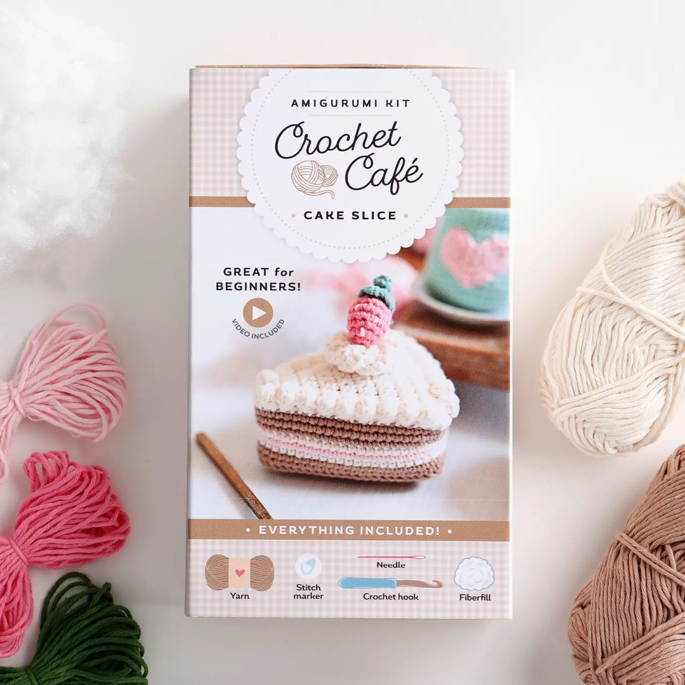 Crochet Café Amigurumi Kit Cupcake (Copy)