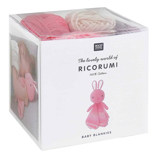 Ricorumi Baby Blankies Bunny Crochet Kit