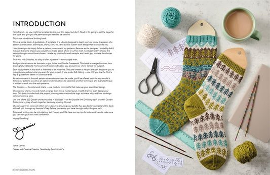 The Doodle Sock Knitting Directory by Jamie Lomax