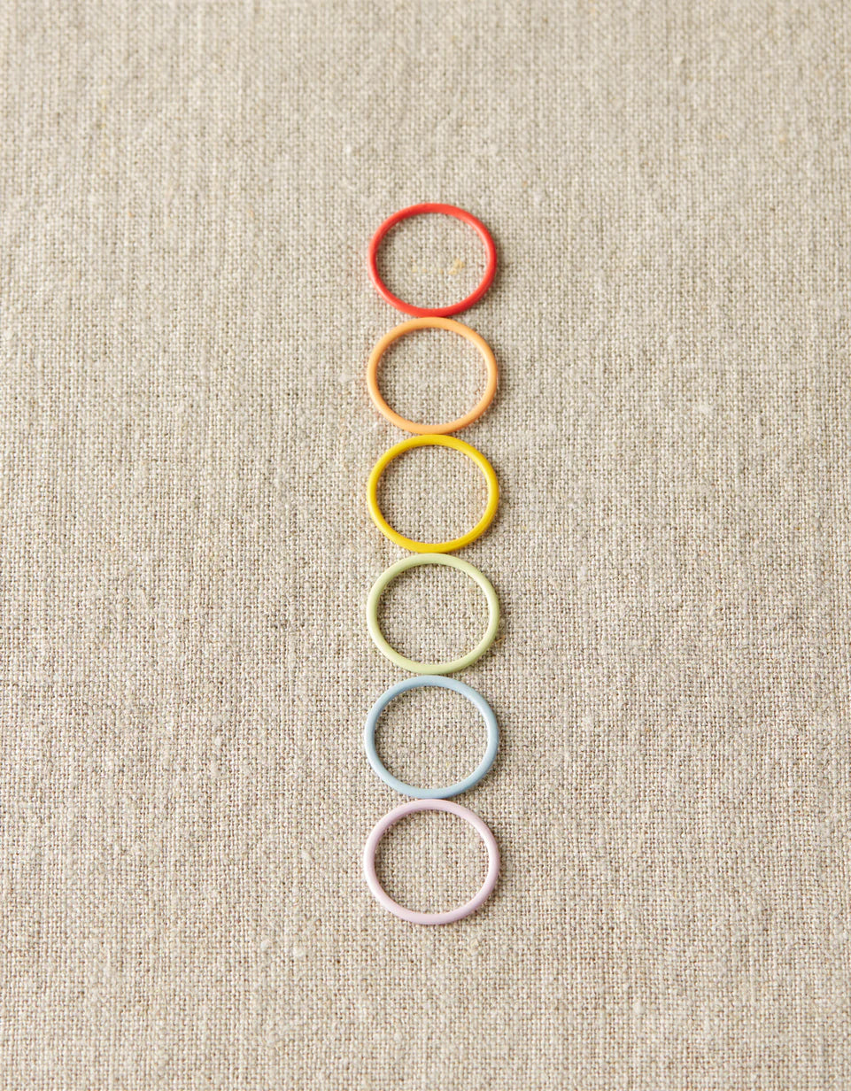 Cocoknits Colorful Ring Stitch Markers Jumbo