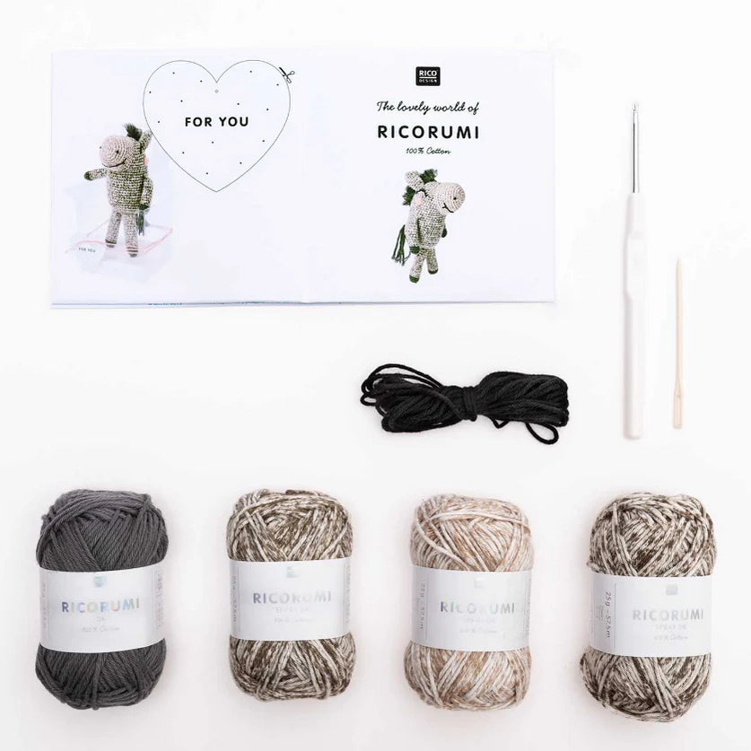 Ricorumi Donkey Crochet Kit