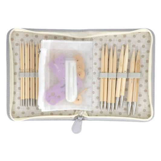 Tulip CarryC Long Interchangeable Bamboo Needle Set
