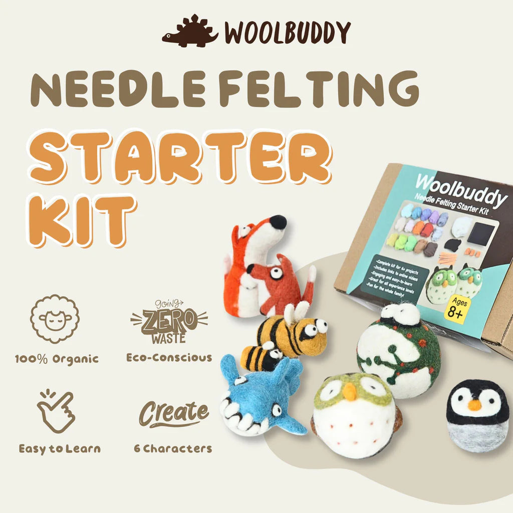 Woolbuddy Needle Felting Kit