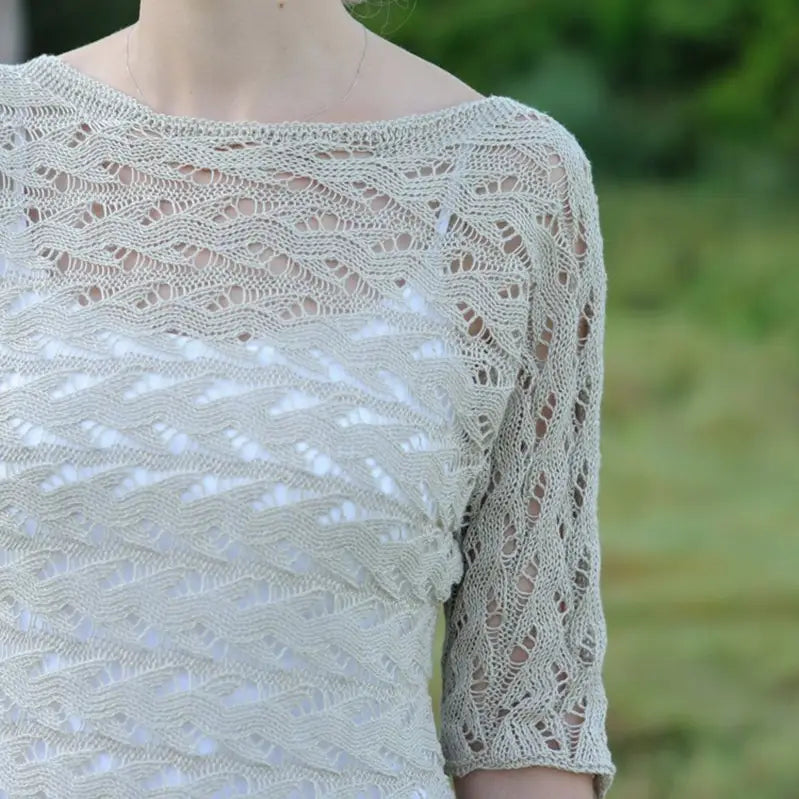 Helene Lace Sweater Pattern