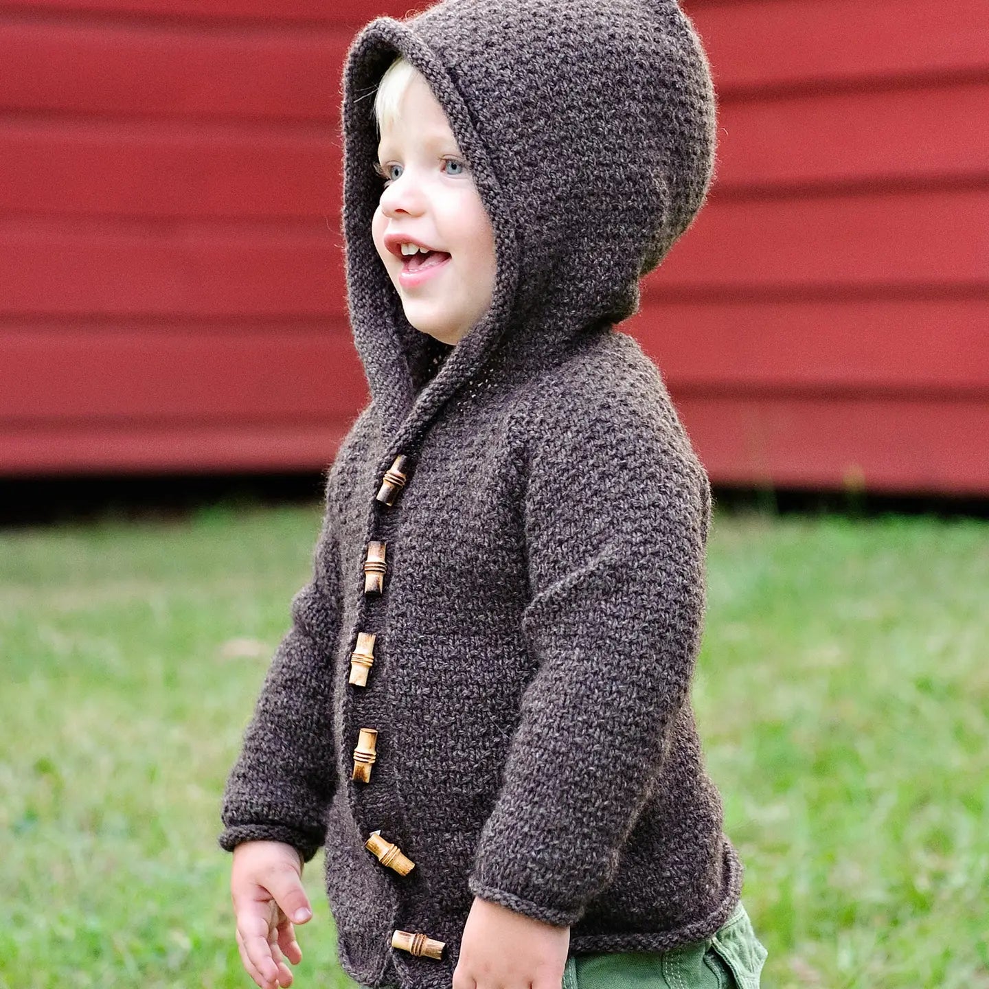 Sugar Bear Hooded Cardi Pattern