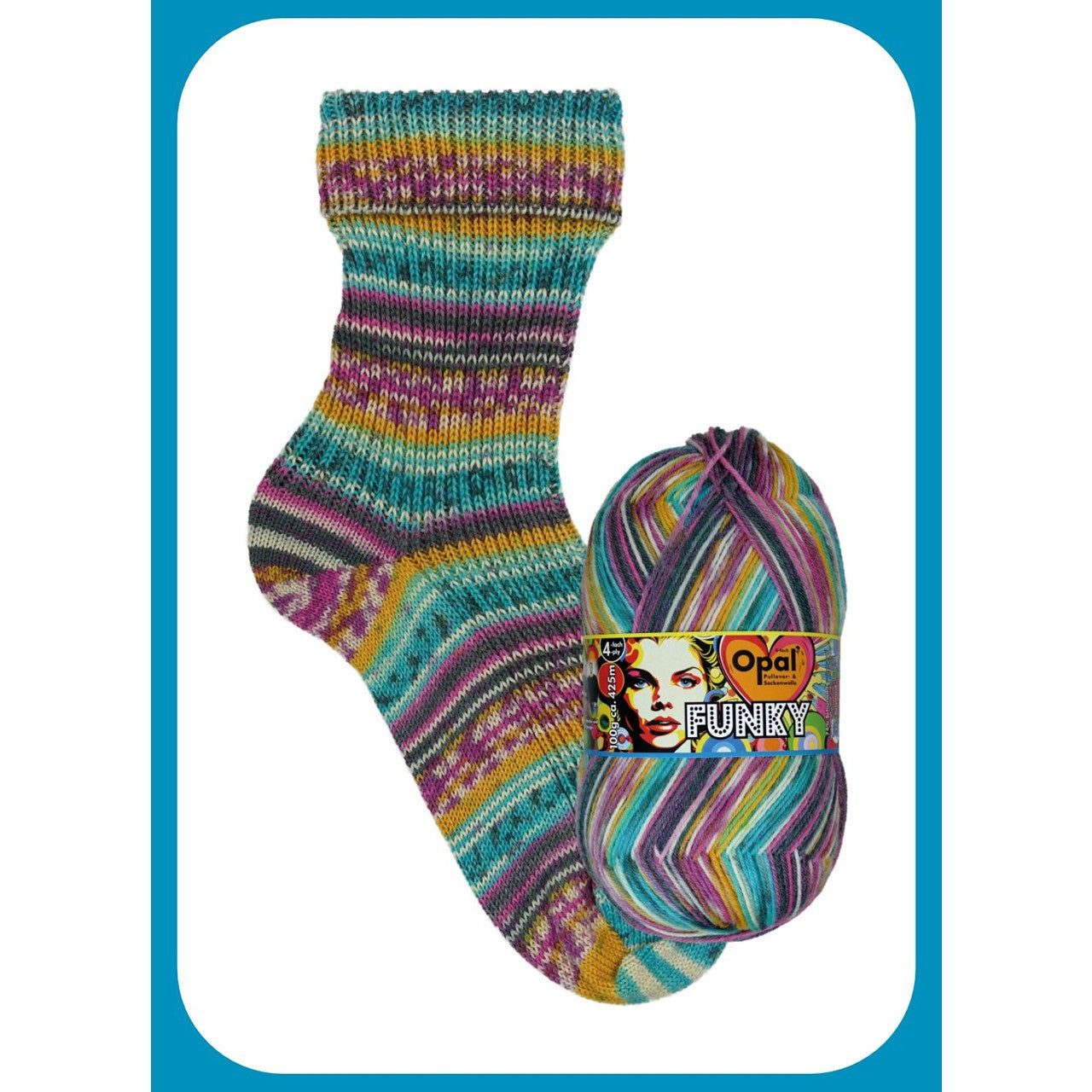 Opal Sock Funky