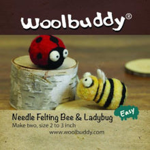Load image into Gallery viewer, Needle Felting Kit Lady Bug &amp; Bee