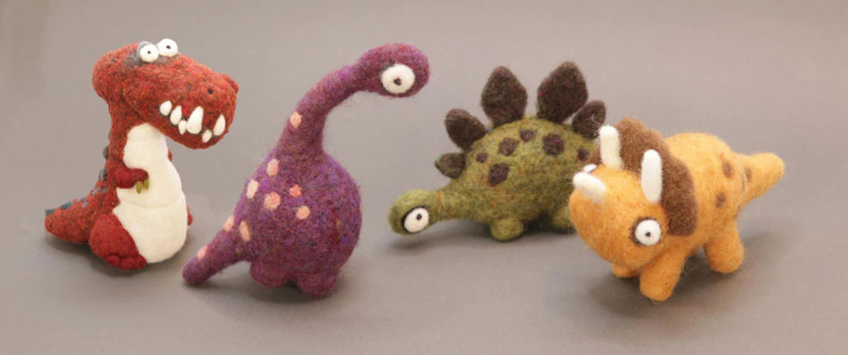 Needle Felting Kit Dino – Knotty Knit