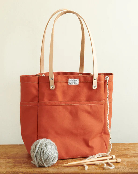 Artifact Knitting & Crochet Project Tote Bag in Duck Canvas