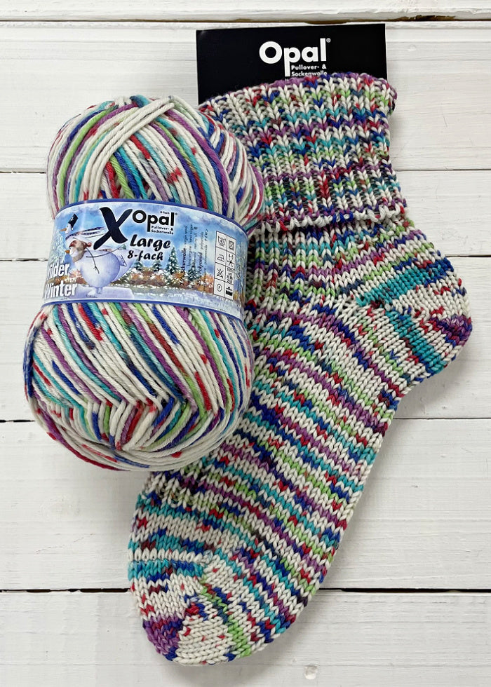 Opal Frosty Ice XL 8ply Sock