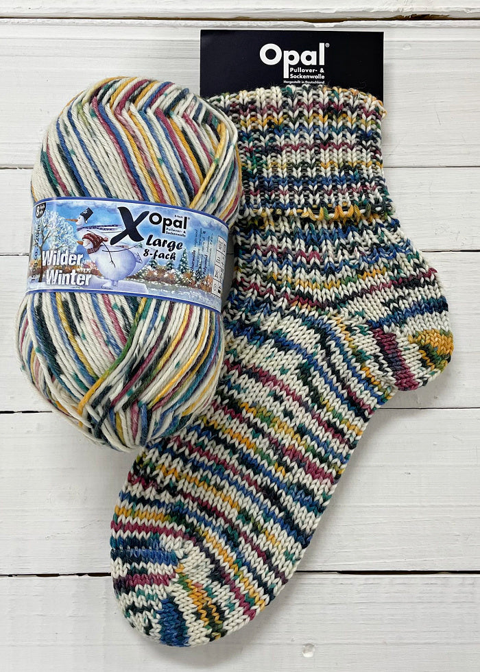 Opal Frosty Ice XL 8ply Sock