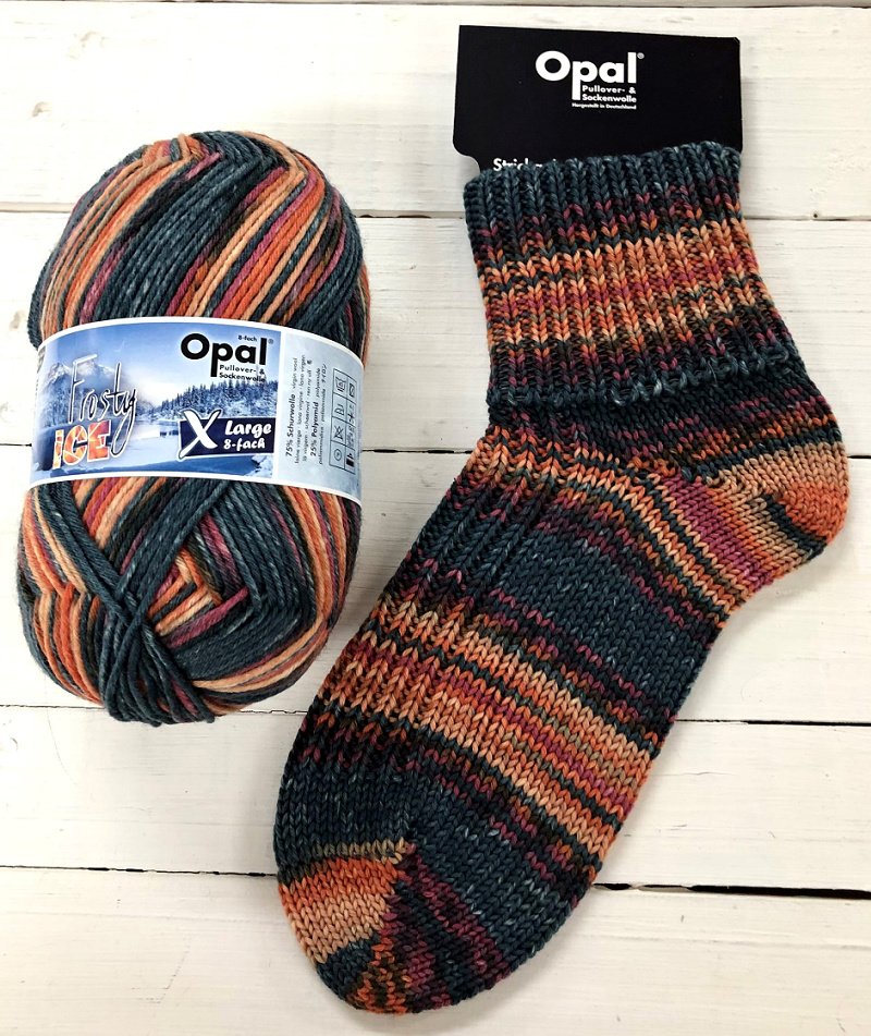 Opal Frosty Ice XL 8ply Sock