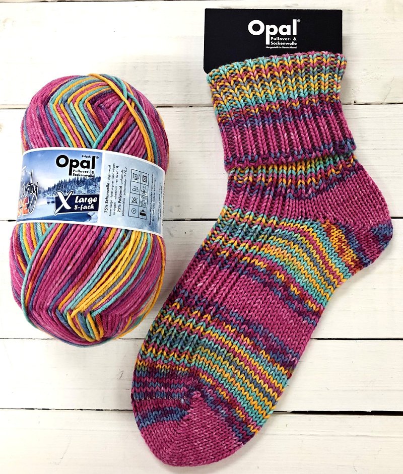 Opal Frosty Ice XL 8ply Sock