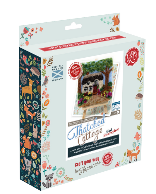 Thatched Cottage Needle Felting Kit