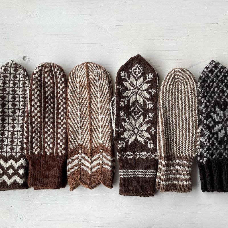 Icelandic Mittens: 25 Traditional Patterns Made New by Hélène Magnússon