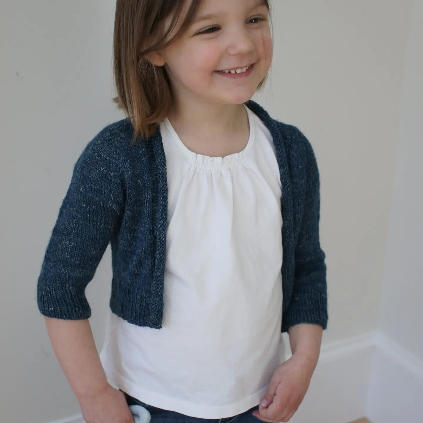 Fledgling Feather Weight Child's Cardigan Pattern