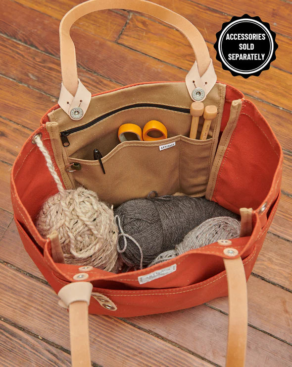 Artifact Knitting & Crochet Project Tote Bag in Duck Canvas
