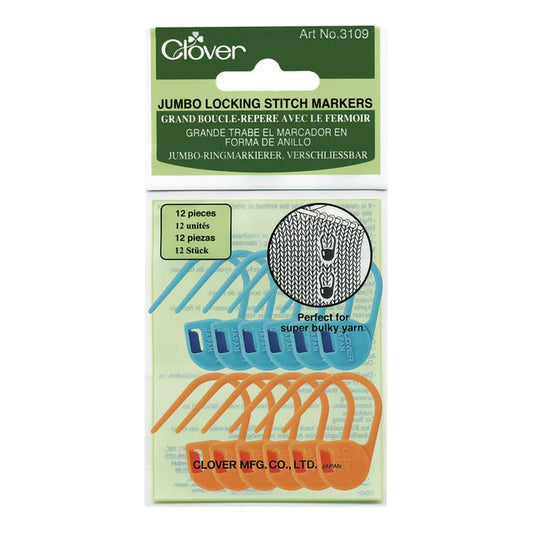 Clover Locking Stitch Marker