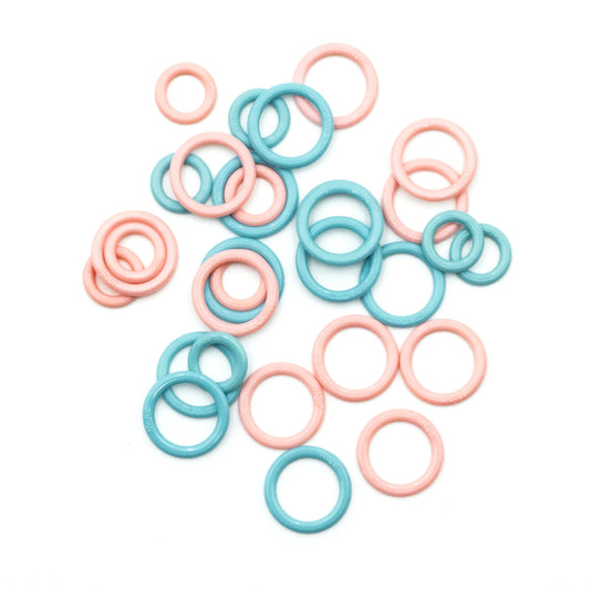 Clover Stitch Ring Markers