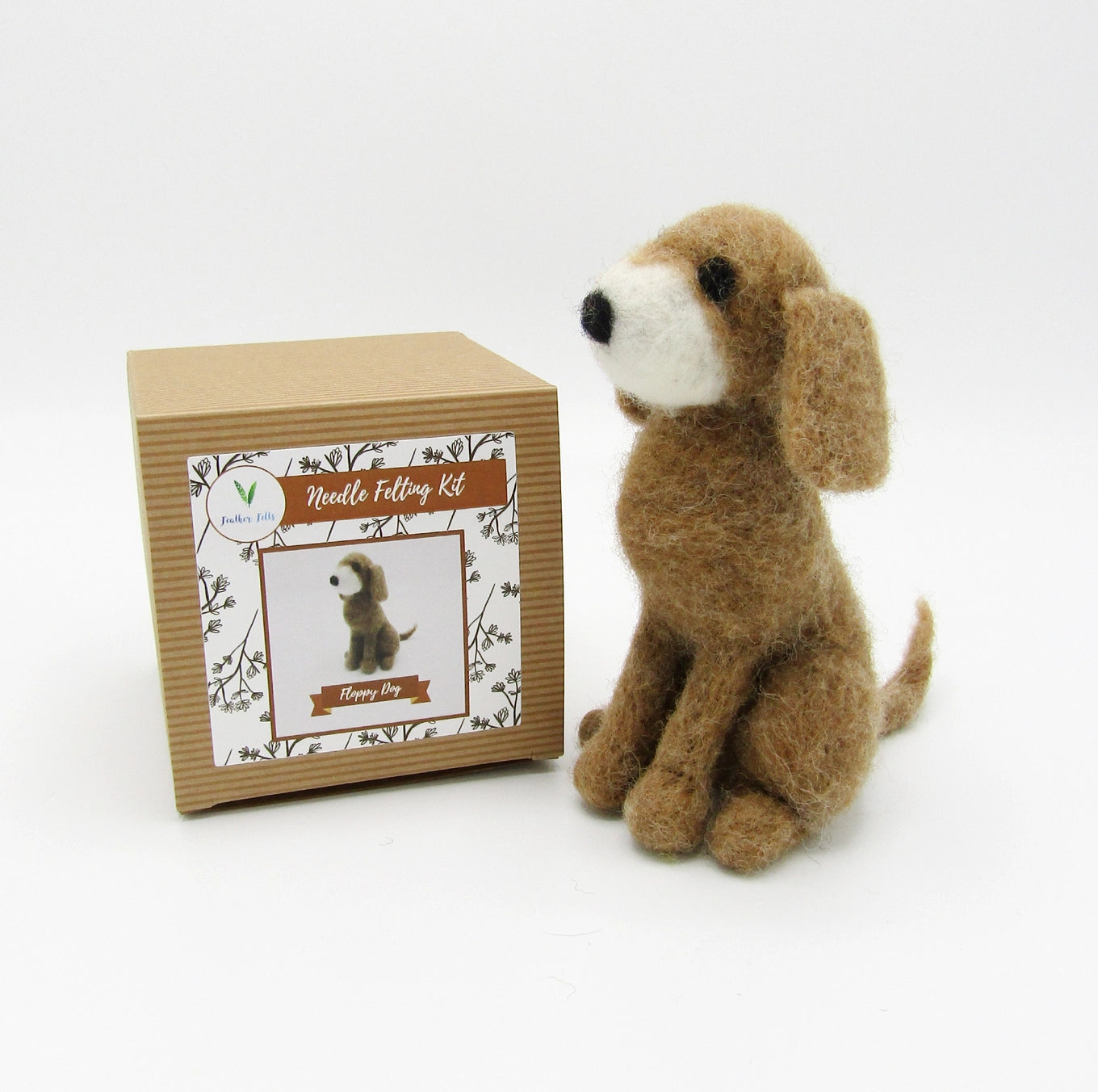 Floppy Dog Needle Felting Kit