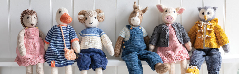 Knitted Animal Friends by Louise Crowther