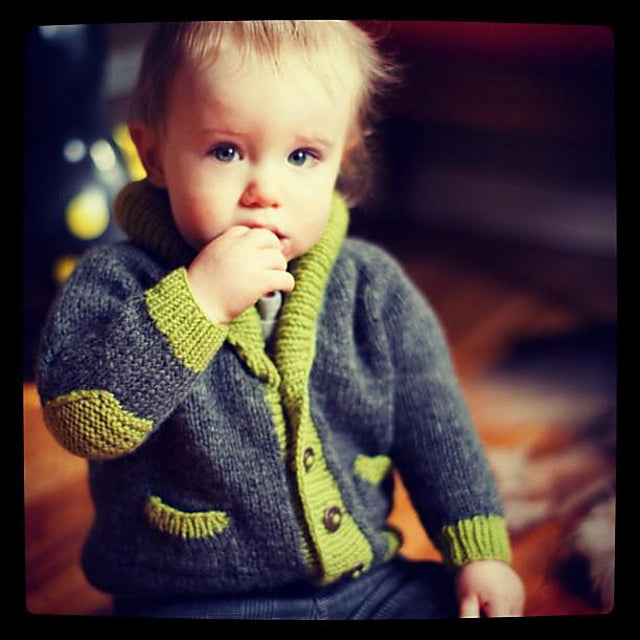 Gramps Cardigan by Tin Can Knits