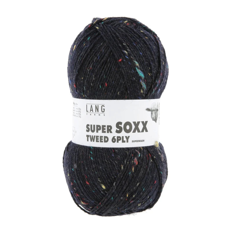 Lang Super Soxx Tweed 6-Ply