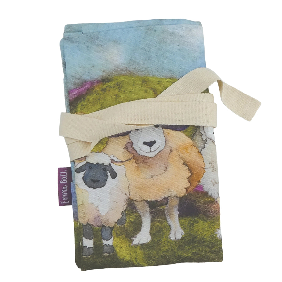 Felted Sheep Circular Needle Wrap