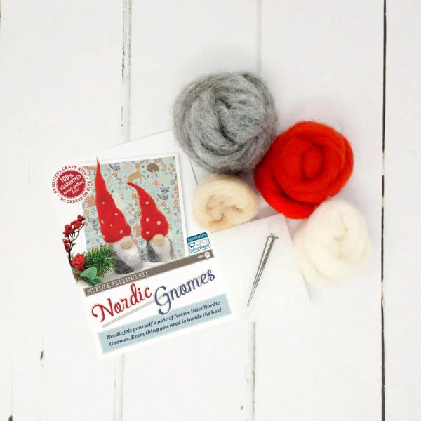 Nordic Gnomes Needle Felting Kit