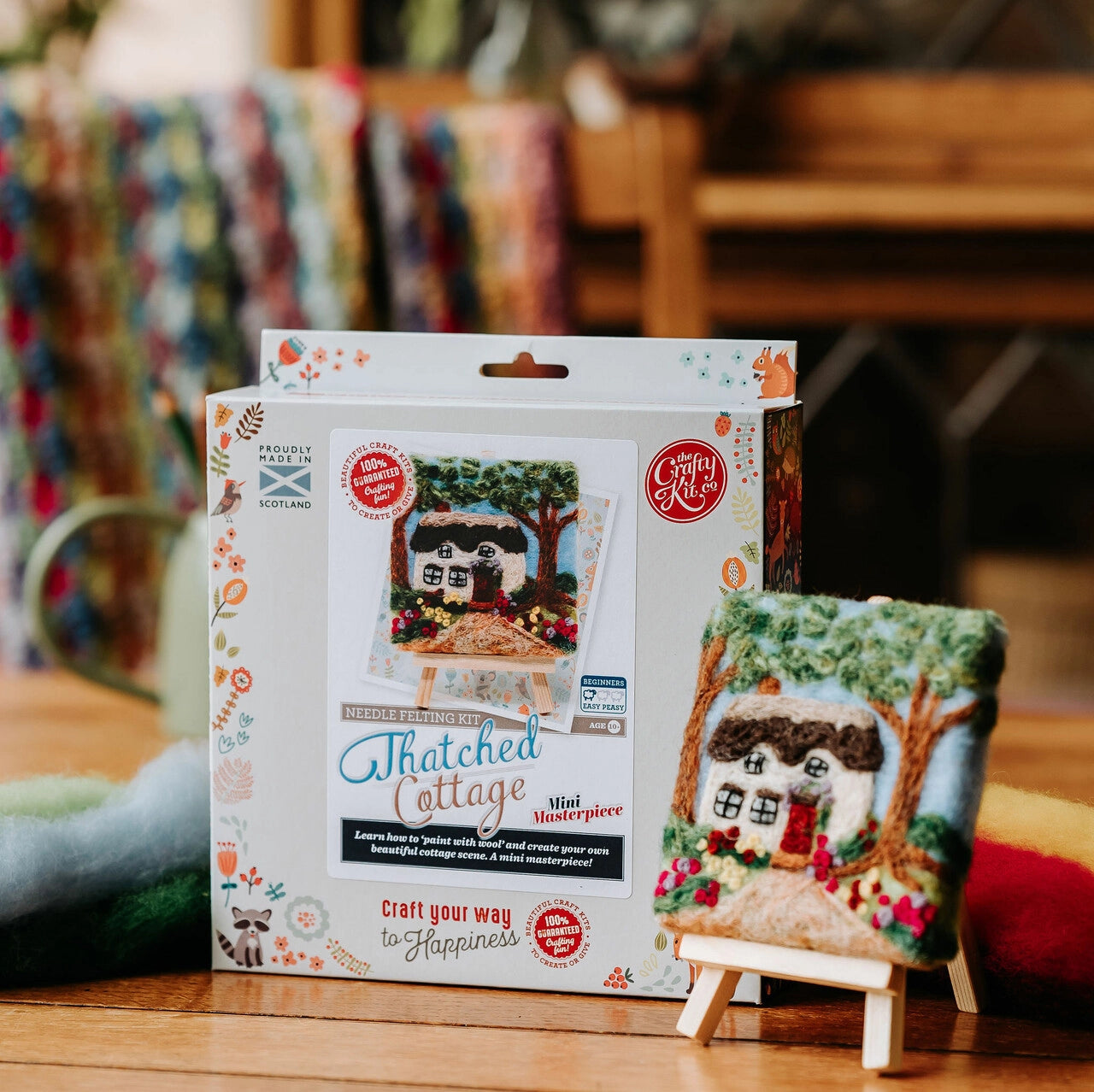 Thatched Cottage Needle Felting Kit