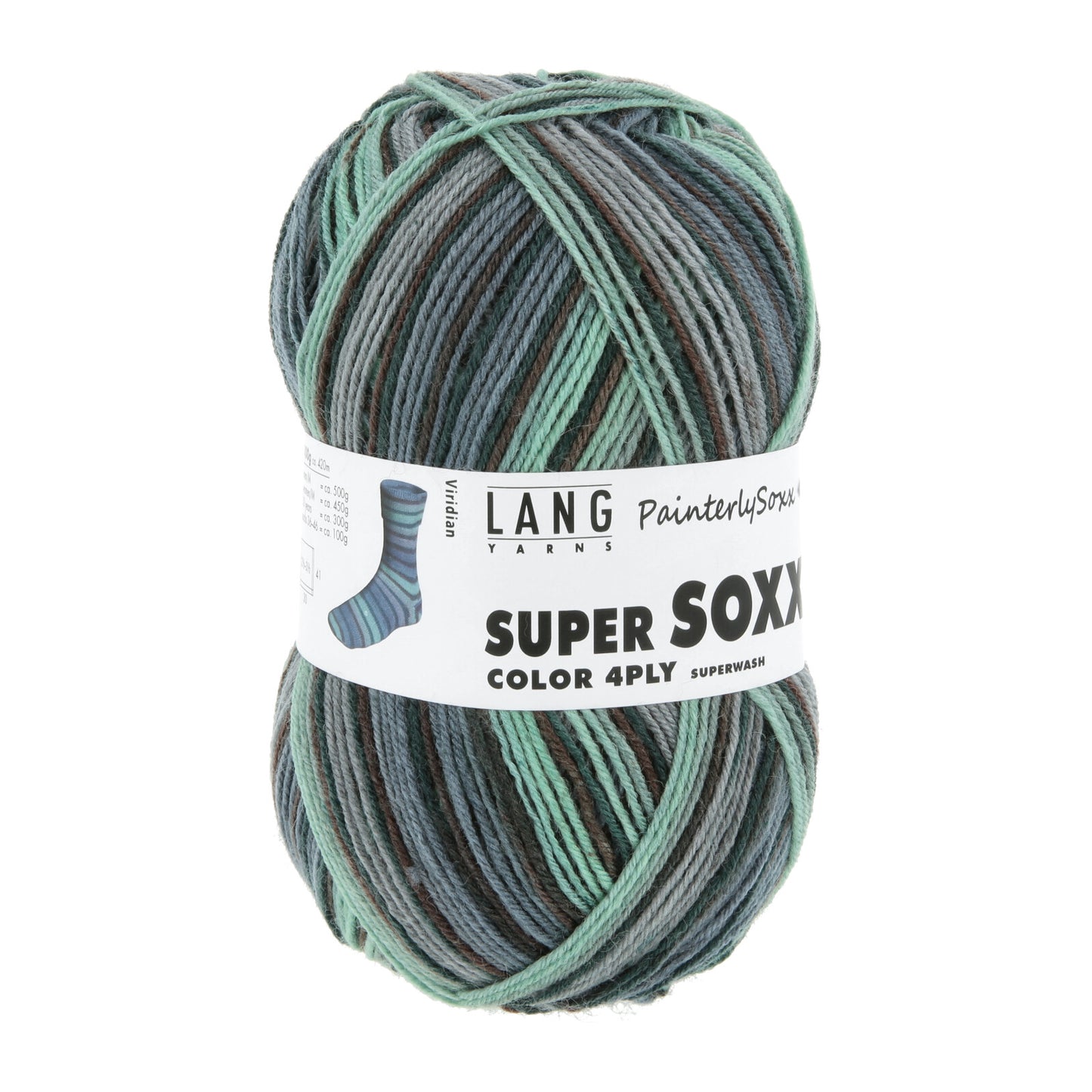 Lang Super Soxx Color 4-Ply