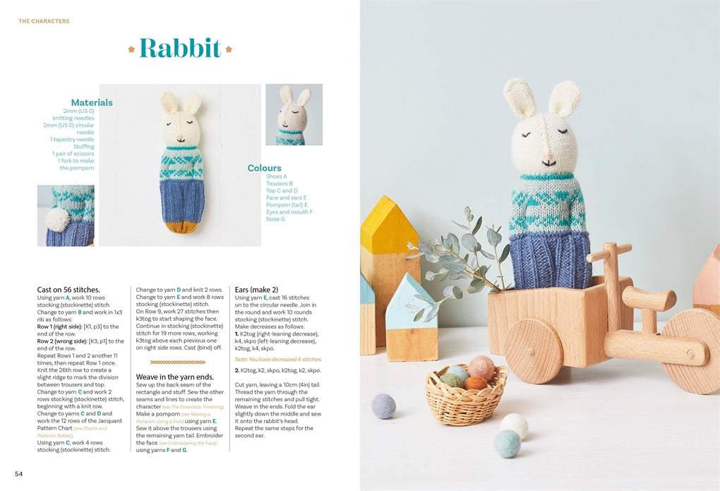 Quick Knit Baby Toys by Juliette Michelet