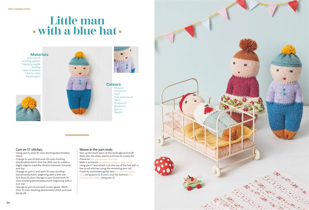 Quick Knit Baby Toys by Juliette Michelet