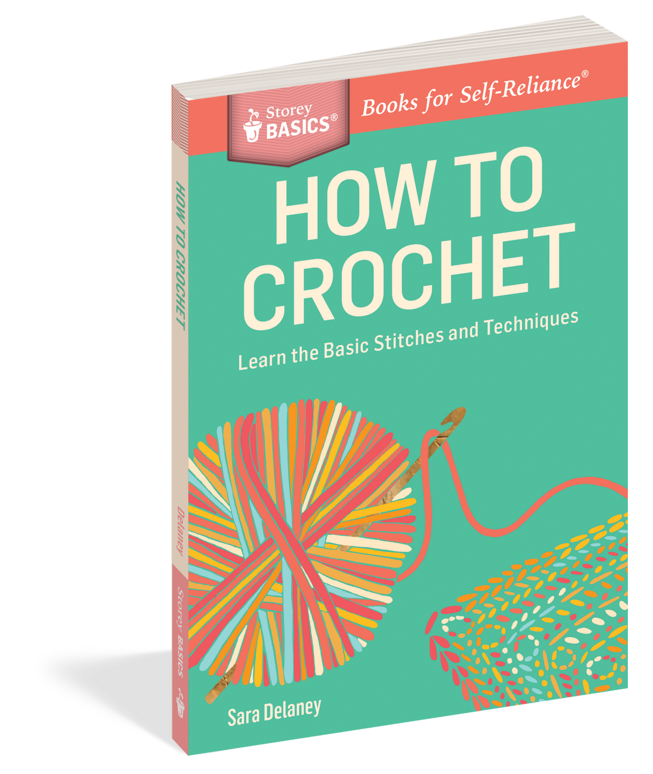 How to Crochet: Learn the Basic Stitches and Techniques by Sara Delaney