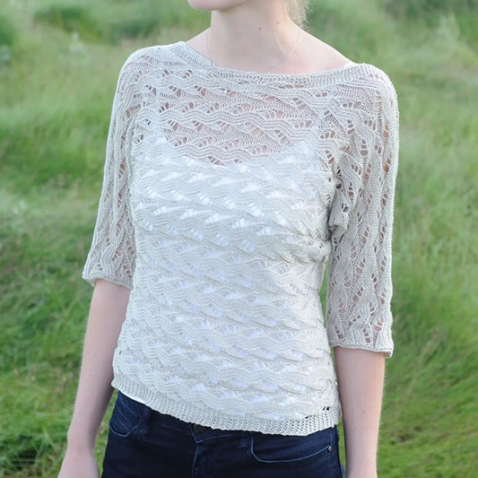 Helene Lace Sweater Pattern