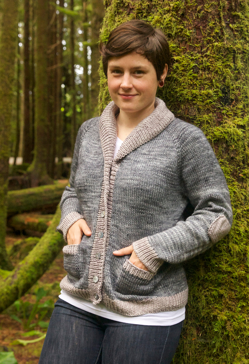 Gramps Cardigan by Tin Can Knits