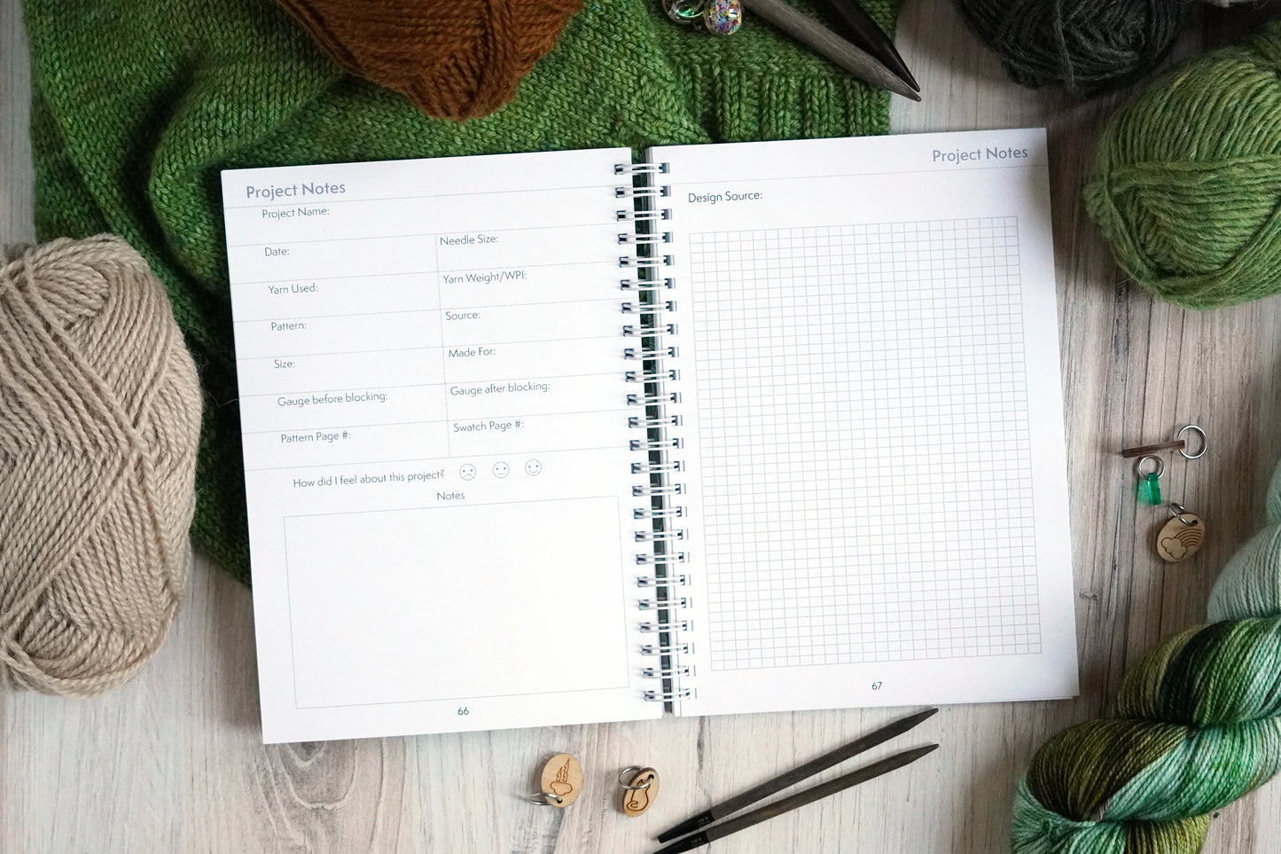 The Knitters Design & Project Notebook