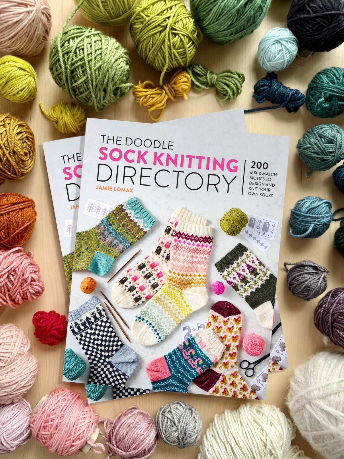 The Doodle Sock Knitting Directory by Jamie Lomax