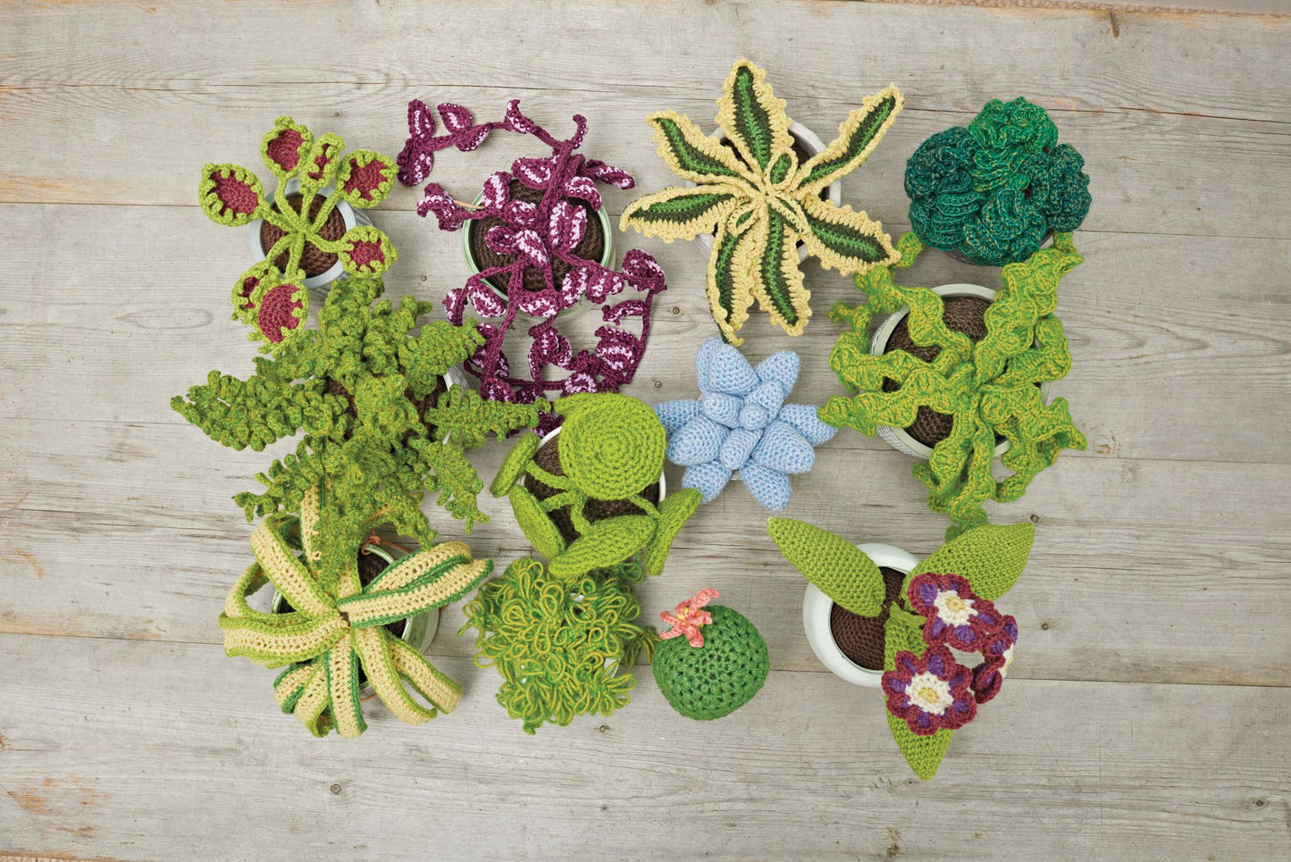 Crocheted Houseplants: Beautiful Flora to Make for Your Home by Emma Varnam