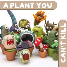 Load image into Gallery viewer, Needle Felting Kit Cactus Monster