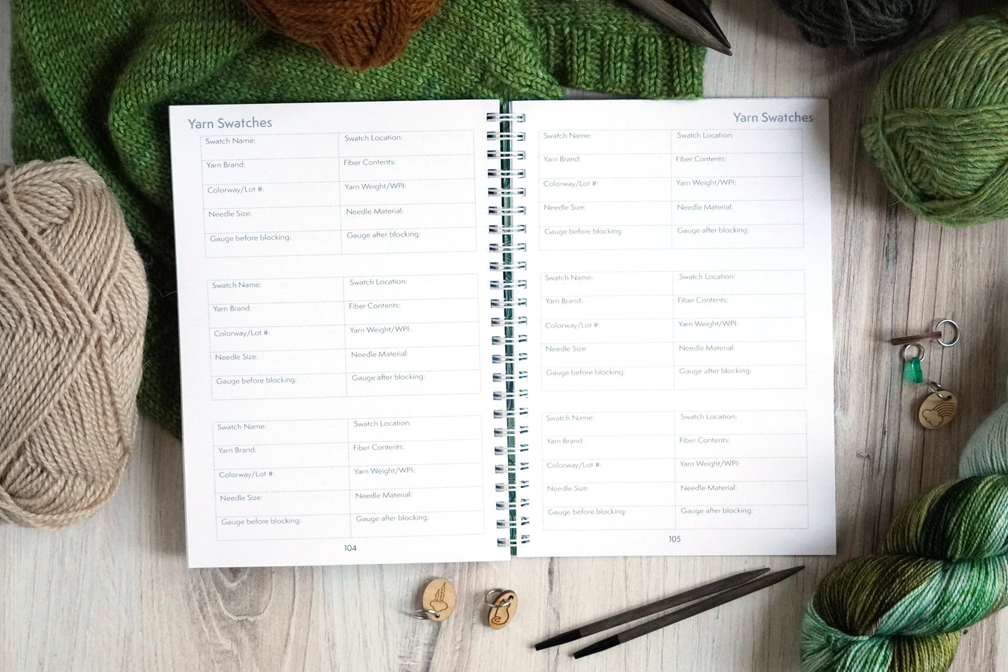 The Knitters Design & Project Notebook