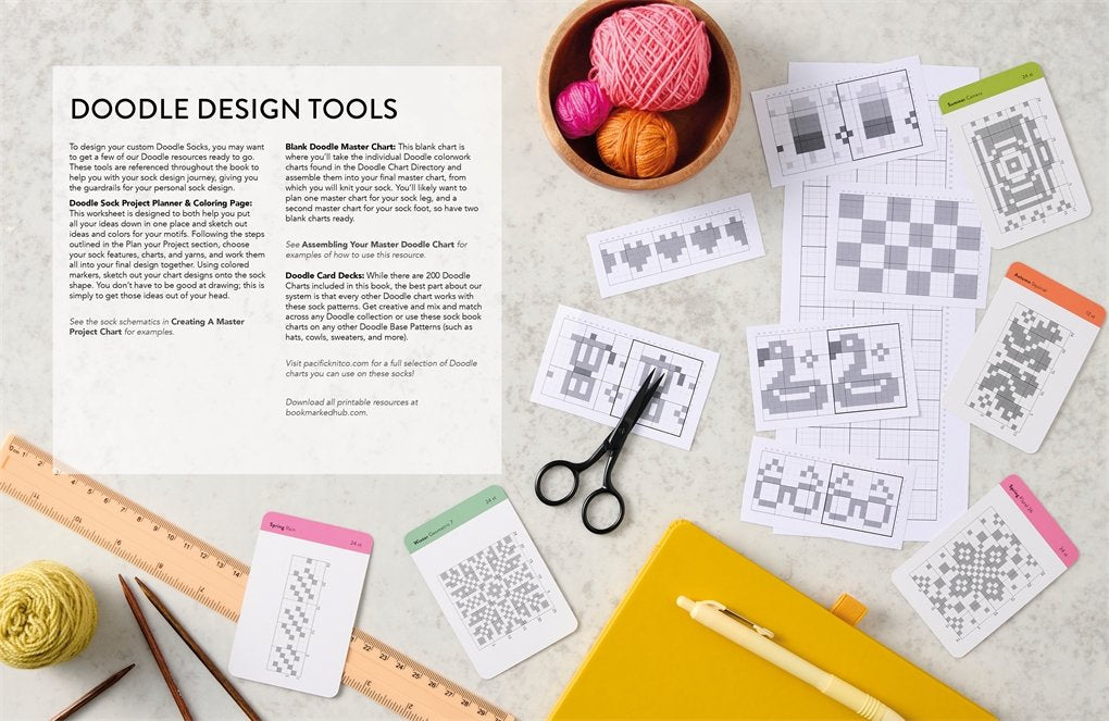 The Doodle Sock Knitting Directory by Jamie Lomax