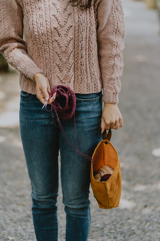 della Q Makers Knit Sacks