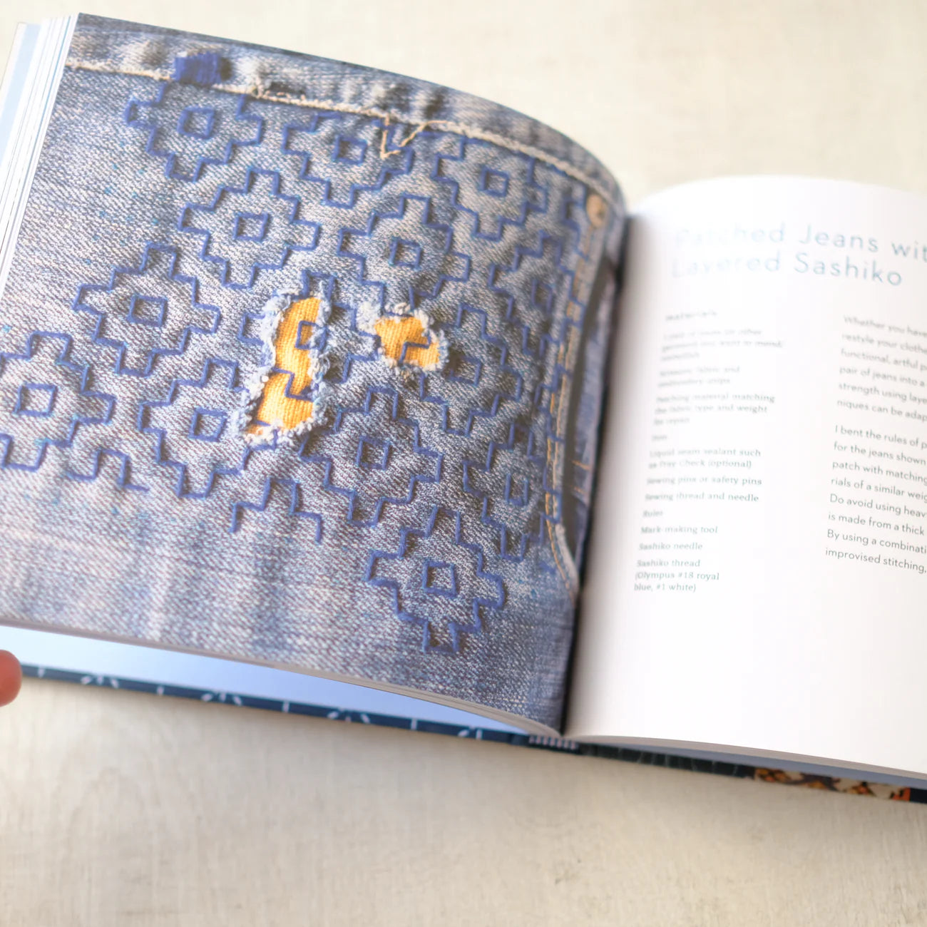 Make and Mend: Sashiko-Inspired Embroidery Projects by Jessica Marquez