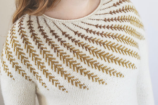 Avena Sweater by Jennifer Steingass