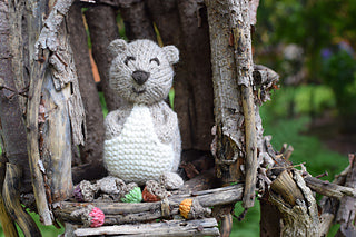 Squirrel & Acorn Pattern by Susan B. Anderson