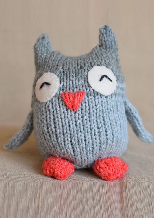 Little Owl Printed Pattern by Susan B Anderson