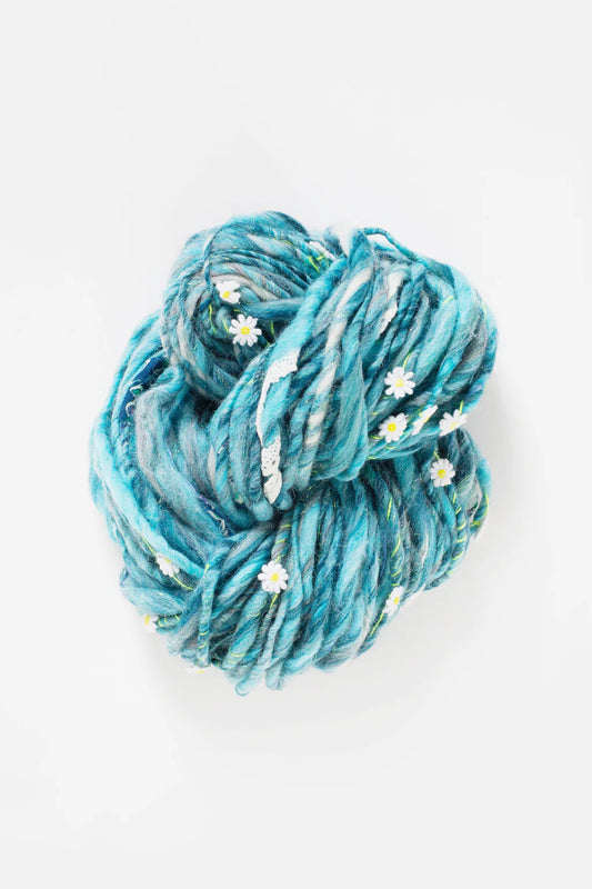 Knit Collage Daisy Chain